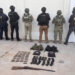 Aseguran arsenal y equipo táctico en operativo conjunto en Guachochi