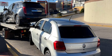 Adulto mayor lesionado tras choque en el Periférico de la Juventud