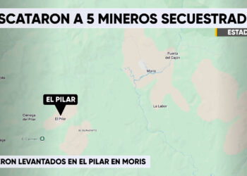 Localizan con vida a cinco empleados mineros reportados como desaparecidos en Moris