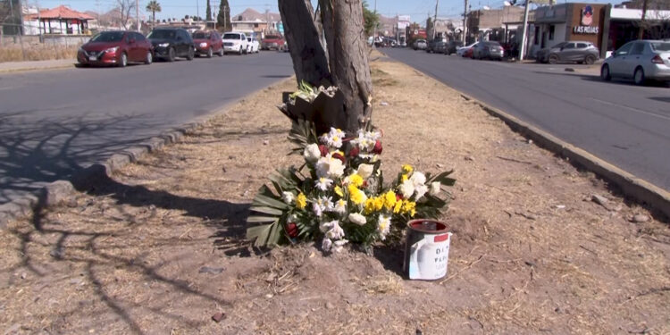 Despidieron al oficial José Misael con flores y veladora