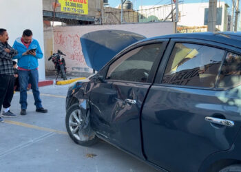 Repartidor de DiDi resulta lesionado tras chocar en San Felipe