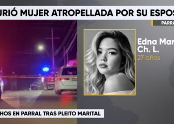 Mujer pierde la vida tras ser arrollada por su esposo