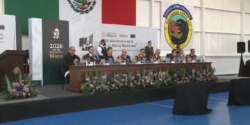 Conmemoran 111 aniversario de la Fuerza Aérea Mexicana