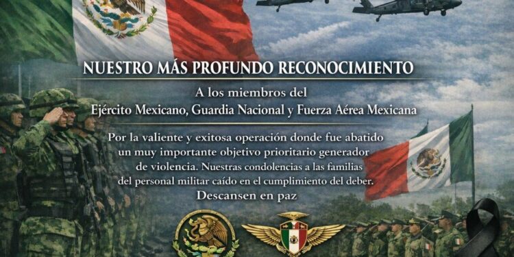 Suma Sedena 27 militares caídos tras el operativo contra “el Mencho”