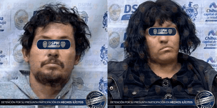 Detienen a pareja en Vistas del Norte