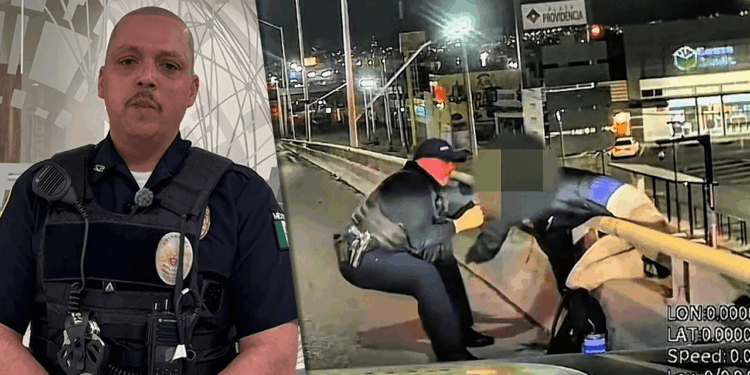 Agente municipal evita que joven de 19 años saltara de un puente