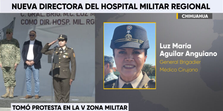 Luz María Aguilar Anguiano, nueva figura destacada en la SEDENA