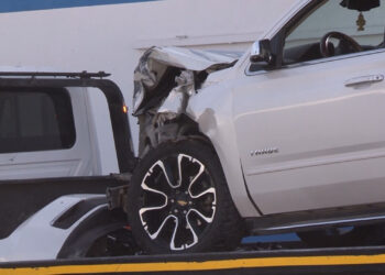 Choque múltiple en Tierra y Libertad tras perder control camión de maquiladora