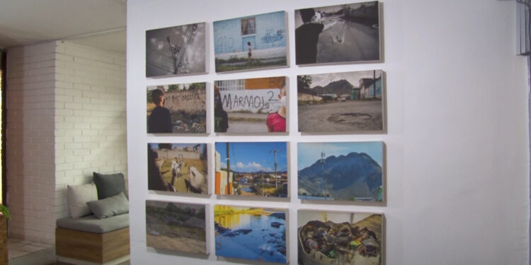 Niños de Mármol II exponen problemas de su colonia con mural fotográfico