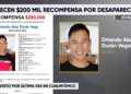 Ofrecen recompensa para localizar a joven desaparecido en Cuauhtémoc