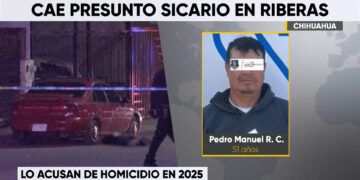 Cae presunto sicario en Riberas del Sacramento