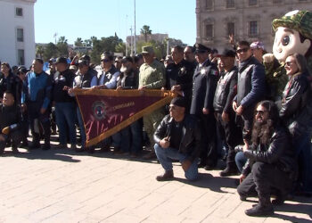 Rodada biker por el Mes del Ejército Mexicano