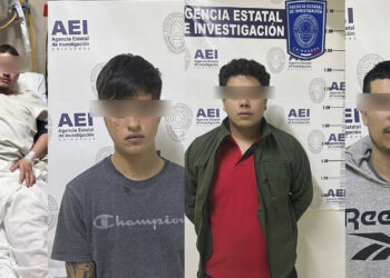 Presentan a sujetos acusados de participar en intercambio de disparos en colonia Cerro Prieto