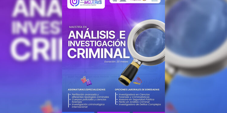 Maestría de Análisis e Investigación Criminal en la Universidad de las Mujeres