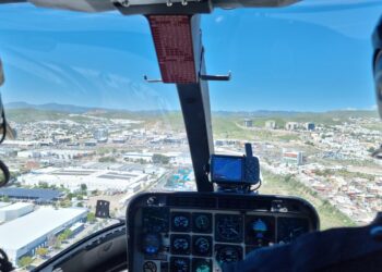 Refuerza Policía Municipal vigilancia con despliegue del Halcón 1 en zonas relevantes
