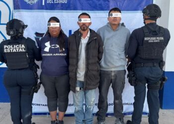 Asegura SSPE armas, equipo táctico y presunta droga tras detención en Ojinaga