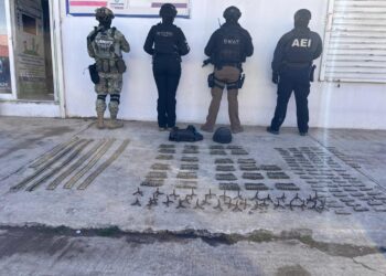 Aseguran vehículos robados y municiones en Guachochi