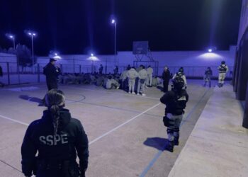 Realizan revisión extraordinaria en el Cereso No. 4 de Hidalgo del Parral