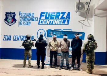 Detienen a tres con armas de fuego en la carretera Aldama–Chihuahua