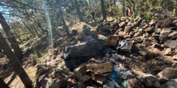 Destruye SSPE campamentos improvisados en zona serrana de Guachochi