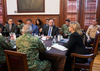 Blindan Chihuahua: Maru Campos encabeza Mesa de Seguridad tras caída de “el Mencho”