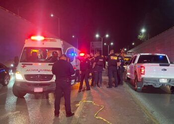 Balean a un sujeto en terreno junto al Periférico de la Juventud