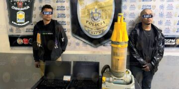 Recuperan artículos robados y detienen a dos por robo en un despacho de abogados