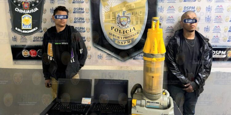 Recuperan artículos robados y detienen a dos por robo en un despacho de abogados