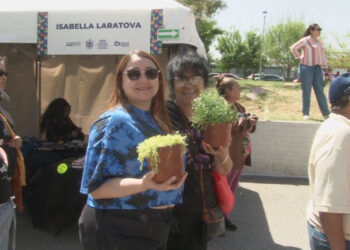 Acudieron familias a comprar en “Mercadito Más Barato”