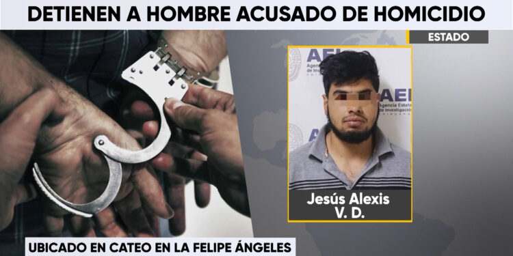 Detienen a hombre con orden de aprehensión por homicidio calificado