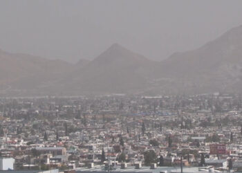 Alertan por mala calidad del aire en la capital por partículas de polvo
