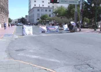 Comerciantes afectados por protestas en el centro