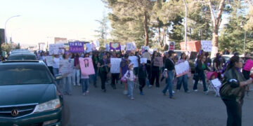 Mujeres cuauhtemenses se congregaron por el 8M