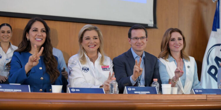 Gobernadora participa en sesión del Consejo Nacional del PAN en CDMX