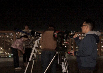 Realizan “Noche de Telescopios” en Cuauhtémoc