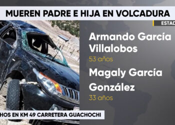 Mueren padre e hija en la carretera Guachochi–Nonoava