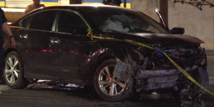 Pareja es atropellada en el bulevar Juan Pablo II