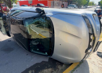 Se dio a la fuga tras ocasionar volcadura de Kwid