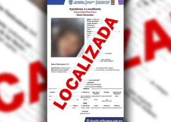 Localizan en Chihuahua a adolescente reportada como ausente en Juárez