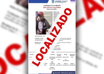 Localizan en Durango a persona desaparecida en Parral