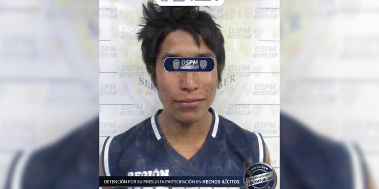 Detienen a joven acusado de robar cigarros, cerveza y una laptop en local de la Misael Núñez