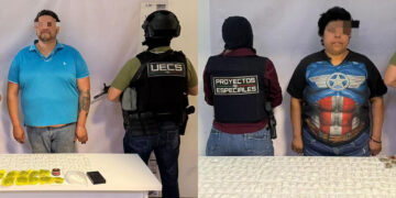 Detienen a mujer y hombre con drogas en cateos en el Ejido Tabalaopa y colonia Girasoles III