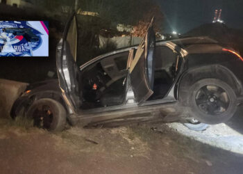 Aseguran vehículo con drog4 y arma de fuego en la colonia 02 de Octubre