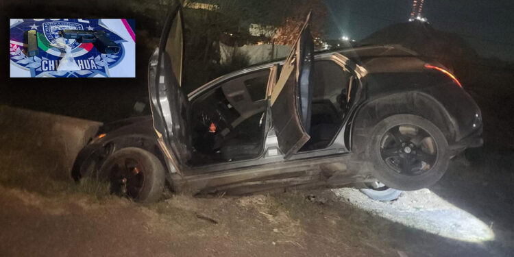 Aseguran vehículo con drog4 y arma de fuego en la colonia 02 de Octubre