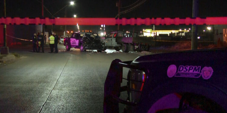 Agente municipal lesionado tras choque con camión en Riberas del Sacramento