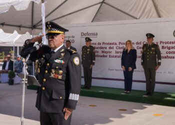 Nuevo mando en la Guardia Nacional: Israel Caro Rodríguez asume la coordinación en Chihuahua