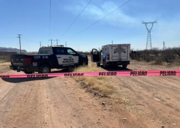 Hallan hombre ejecutado y maniatado en las inmediaciones del Ejido Sacramento