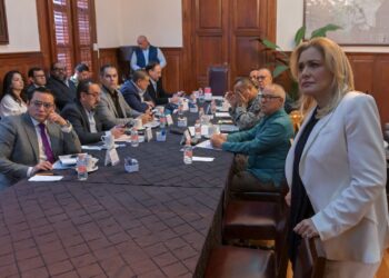Maru Campos encabeza Mesa Estatal de Seguridad