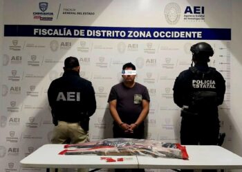 Decomisan fusil Barrett .50 y detienen a uno en operativo de la SSPE