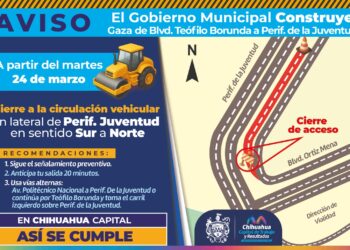 Cierran acceso del Ortiz Mena al Periférico de la Juventud por obras de la gaza